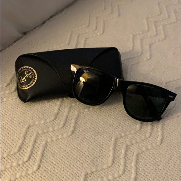 Ray-Ban Accessories - Ray Ban Black Wayfarer Sunglasses